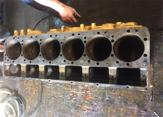 Bloc moteur C13 d'acier inoxydable de refroidissement par l'eau utilisé pour l'excavatrice E349D E349F